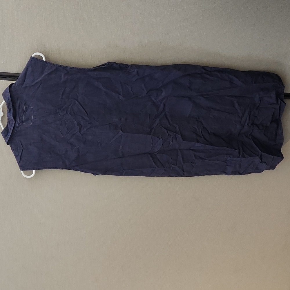 Rag & Bone Chambray Sleeveless Shirt Dress Size Small - Picture 6 of 15